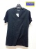 EMPORIO ARMANI エンポリオ アルマーニ メンズ Tシャツ L カットソー Vネック ブラック ボーダー 新品同様品 【送料無料】A-8243