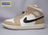 NIKE �i�C�L Air Jordan 1 Mid Desert  �G�A �W���[�_�� BQ6472-103 �����Y 28cm �x�[�W�� ���g�p�i �y���������zA-9087
