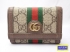 GUCCI �O�b�` �I�t�B�f�B�A �R���p�N�g�O�܂���z 644334 �V�F���[���C�� GG�� �f�f�X�v���[�� PVC ���U�[ ����B �y���������zA-9146