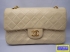 CHANEL �V���l�� �}�g���b�Z23 �_�u���`�F�[�� �_�u���t���b�v �R�R�}�[�N �V�����_�[�o�b�O �x�[�W�� ����B �y���������zA-9196